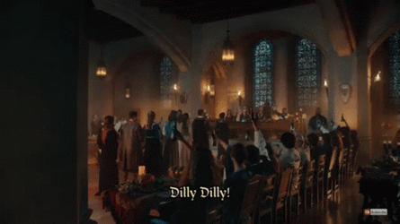 Dilly Dilly Bud Light Cheers Compilation GIF
