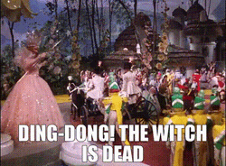 Ding Dong The Witch Is Dead Band  GIF