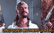 Ding Dong The Witch Is Dead Holding Gun GIF