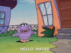 Dingo Come To Beat You Up GIF