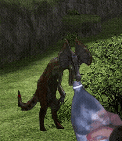 Dinosaur And Bottle GIF