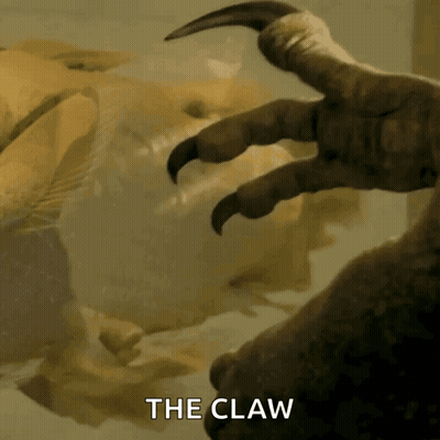Dinosaur Claw Saying The Claw GIF