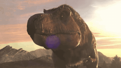 Dinosaur Close Up