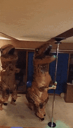 Dinosaur Dance Party GIF | GIFDB.com
