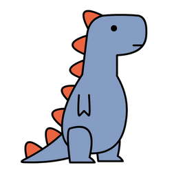 Dinosaur I Love You GIF