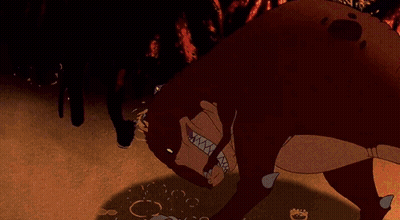 Dinosaur Mouth Close Up With Fire GIF