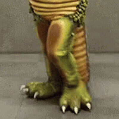 Dinosaur Statue Legs and Feet