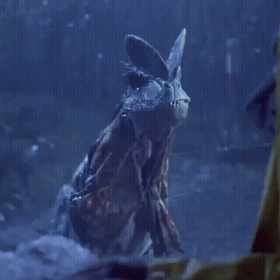 Dinosaur With Mouth Open And Sharp Teeth GIF