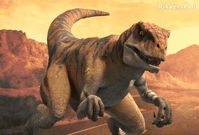 Dinosaur With Pixverse.ai GIF