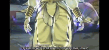 Dio Brando's Power Za Warudo 3D Animation GIF