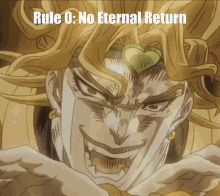 Dio Brando's Za Warudo No Eternal Return GIF