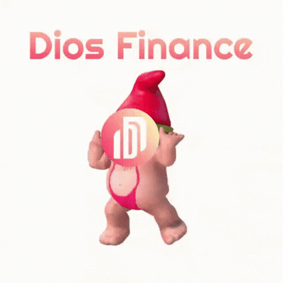 Dios Finance Cartoon Gnome In Pink Bikini GIF