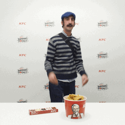 Dip Kfc On Gravy GIF