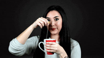 Dip The Tea Bag Don't Spill It GIF