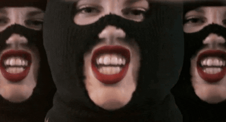 Diplo Wearing Ski Mask Shouting GIF