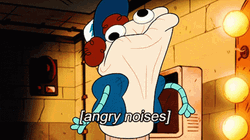 Dipper Pines Doing Angry Noises In Gravity Falls GIF