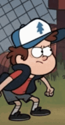 Dipper Pines Ready To Fight