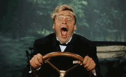 Dirch Passer Driving Crazy  GIF