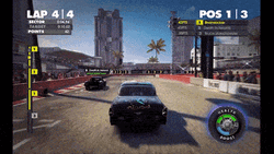 Dirt Showdown T-Bone Side Turbo GIF