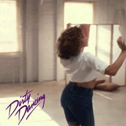 Dirty Dancing Jennifer Grey Solo Sway GIF