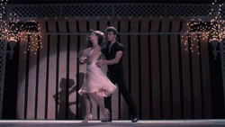 Dirty Dancing Patrick Swayze Jennifer Grey Salsa Twirl GIF