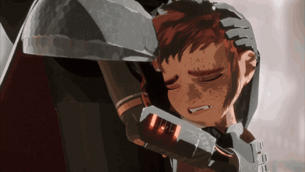 Dirty Face Crying Nimona Movie GIF
