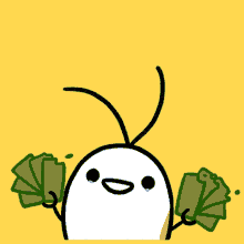 Disappearing Money And Crying Animation GIF