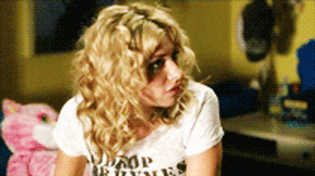 Disappointed Aly Michalka Duhhh GIF
