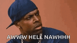 Disappointed Chris Tucker Oh Hell No GIF