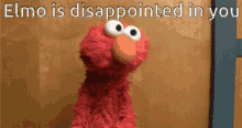 Disappointed Elmo Sesame Street