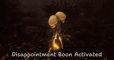 Disappointment Boon Activated Message On Computer Screen GIF