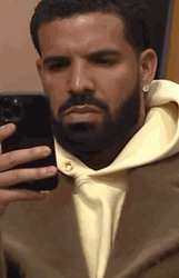 Disappointment Face Raapper Drake GIF