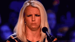 Disbelief Britney Spears Eye Roll GIF