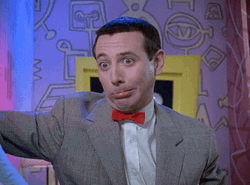 Disbelief Sarcastic Pee Wee Herman GIF