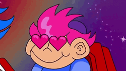 Disco Art Heart Eyes GIF