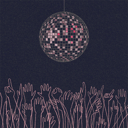 Disco Ball Animation Dance Party GIF