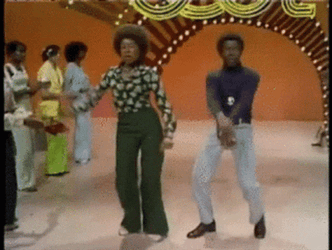 Disco Dancing Show Soul Train Walk GIF