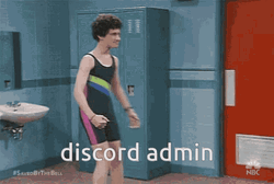 Discord Admin Awkward Flex GIF