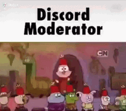 Discord Crash Chowder Cartoon Moderator GIF
