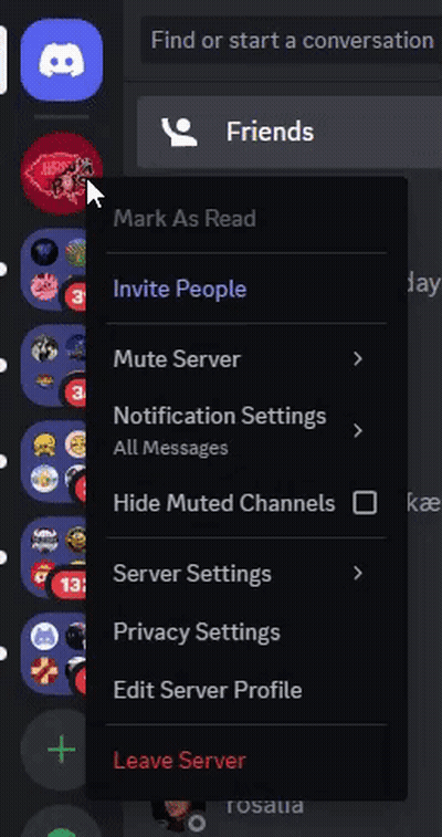 Discord Leave Server Button GIF