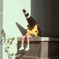 Discord Pfp Yellow Conehead Girl  GIF