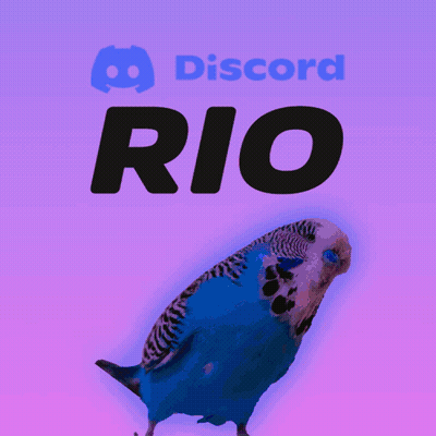 Discord Rio Poster Blue Parakeet GIF