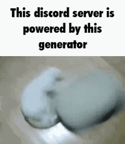 Discord Server Powered By This Generator GIF