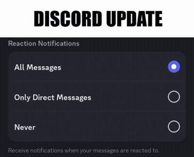 Discord Update Screen All Messages And Direct Messages GIF