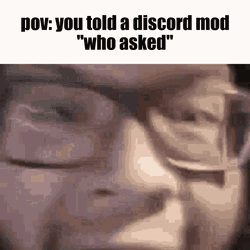 Discord Who Asked Mod