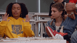 Discussing College Students  GIF