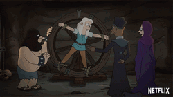 Disenchantment Princess Bean Tied Up GIF