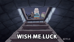 Disenchantment Wish Me Luck GIF