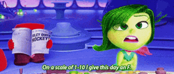 Disgust Inside Out On A Scale Of 1 To 10 GIF