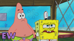 Disgusted Spongebob And Patrick